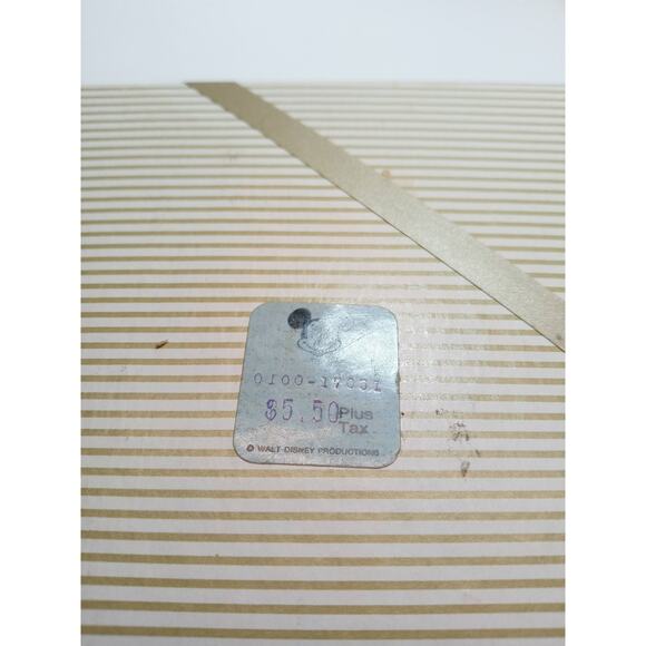 Disney World Magic Kingdom Blue Glass Souvenir Bowl Cinderella Castle Park Scene - Picture 7 of 8